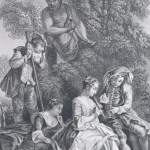 Engraving – FRENCH, William – Die Flötenbläserin - Image 4