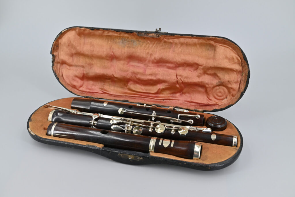 image containing a flute in a case