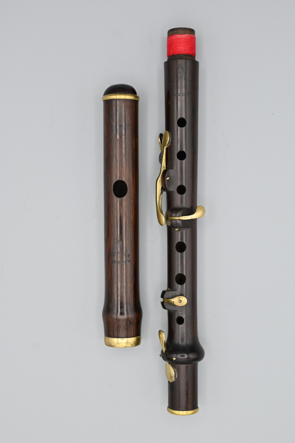 ancient wooden flutes