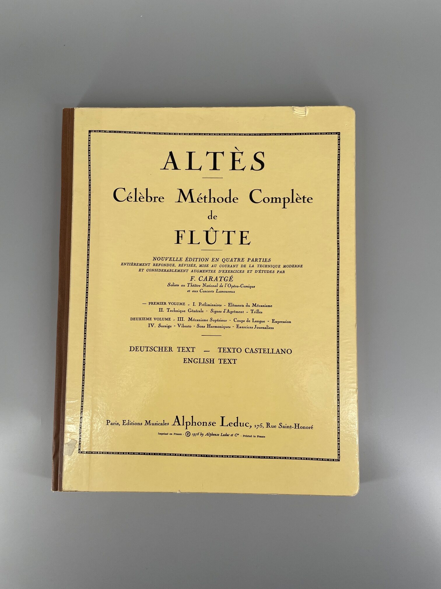 Used-book-altes-celebre-methode-complete-de-flute-vm-collectables-1