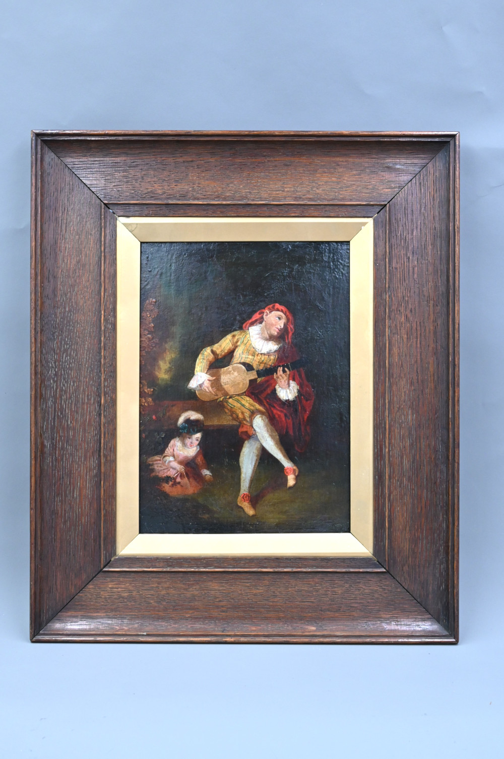 Oil-painting-Mezzetino-and-child-VMCollectables1