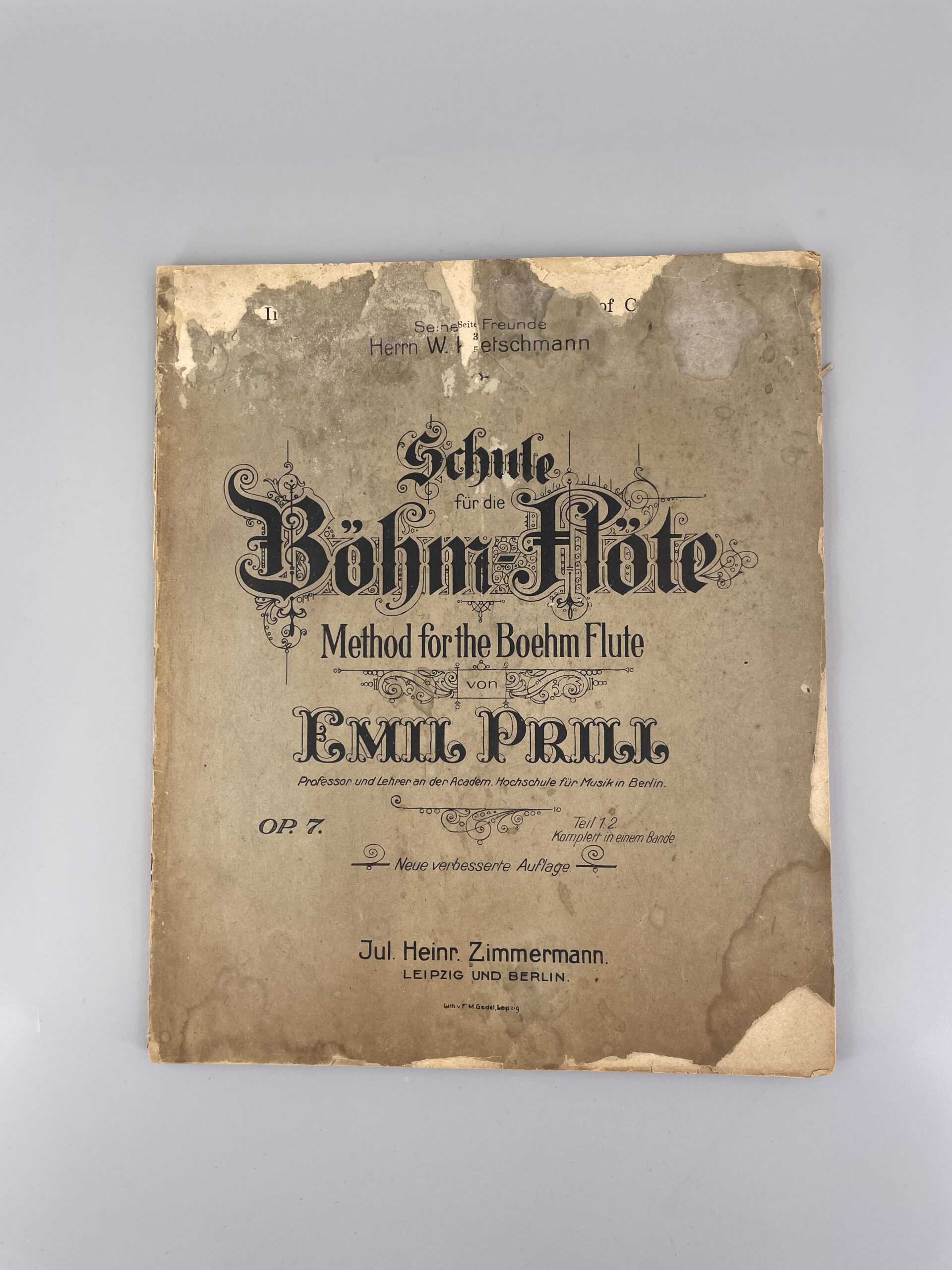 Used-book-method-boehm-flute-emil-prill-vm-collectables-1