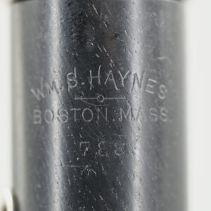 Wooden Boehm flute – WM. S. HAYNES - Image 9
