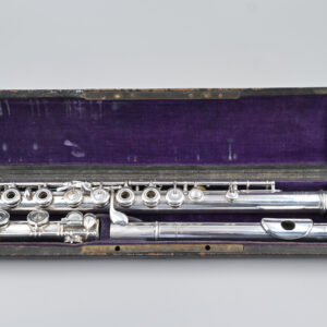 Solid silver flute – MILLEREAU - Image 11