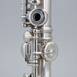 Solid silver flute – MILLEREAU - Image 6