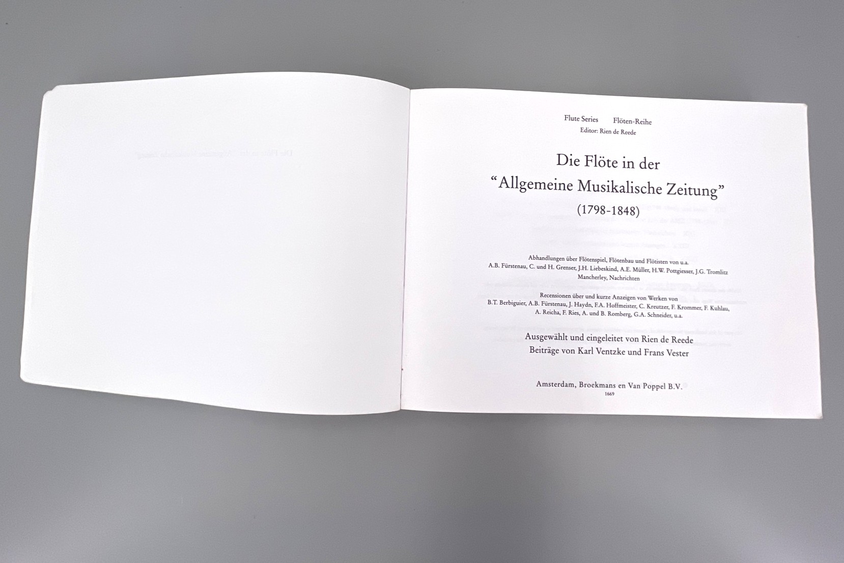 Die Flöte in der allgemeine musikalische Zeitung 1798-1848_3