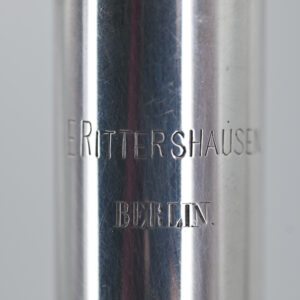 Silver flute – RITTERSHAUSEN, Emil - Image 10