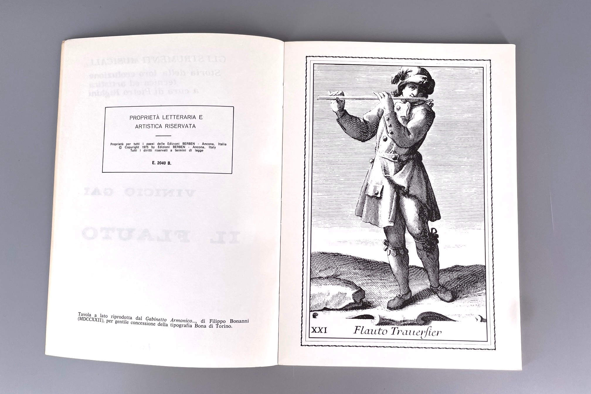 Used book – Il Flauto – GAI, Vinicio_2