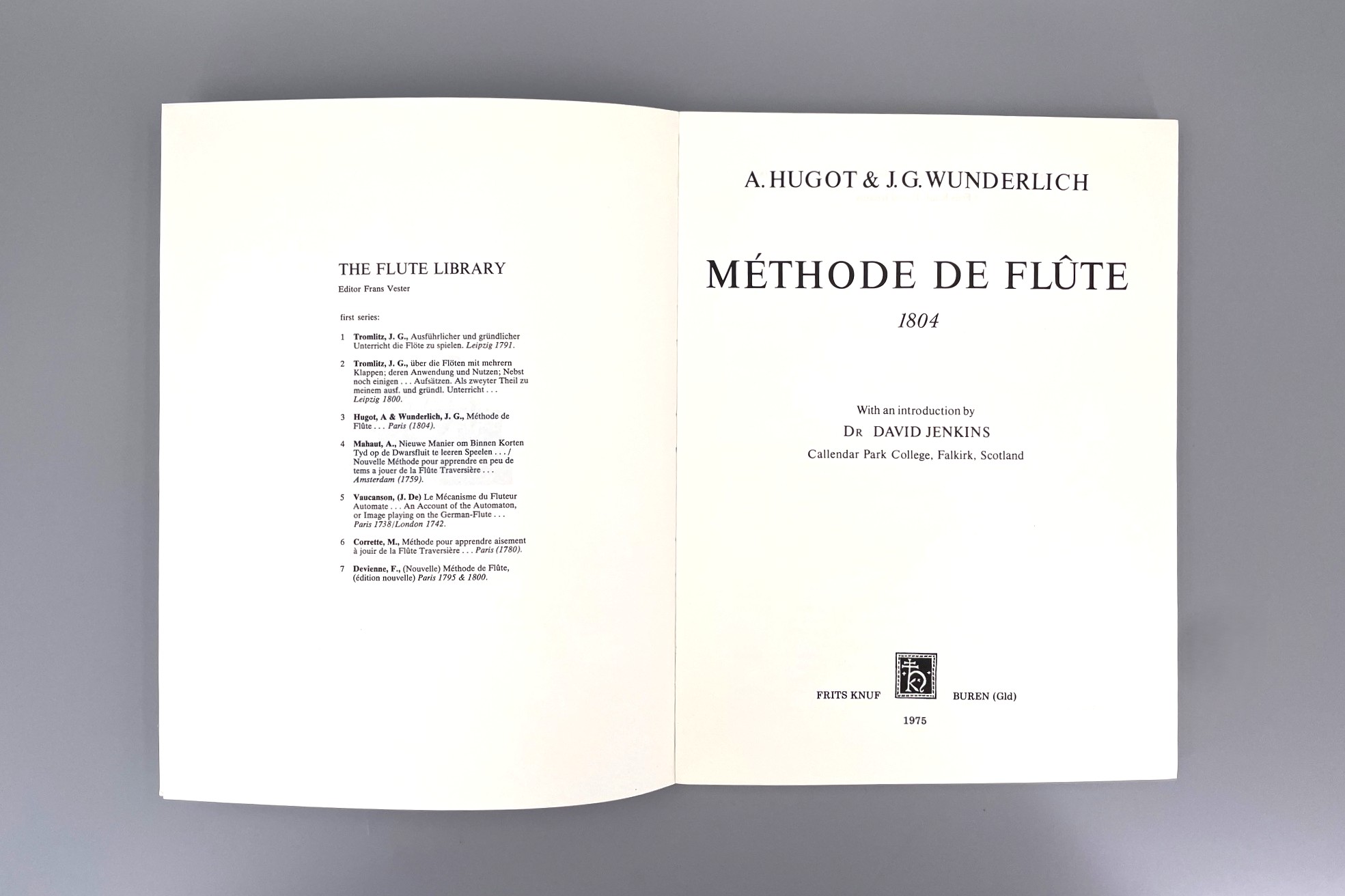 Used book – Méthode de flûte du Conservatoire par M.M. Hugot et Wunderlich-3