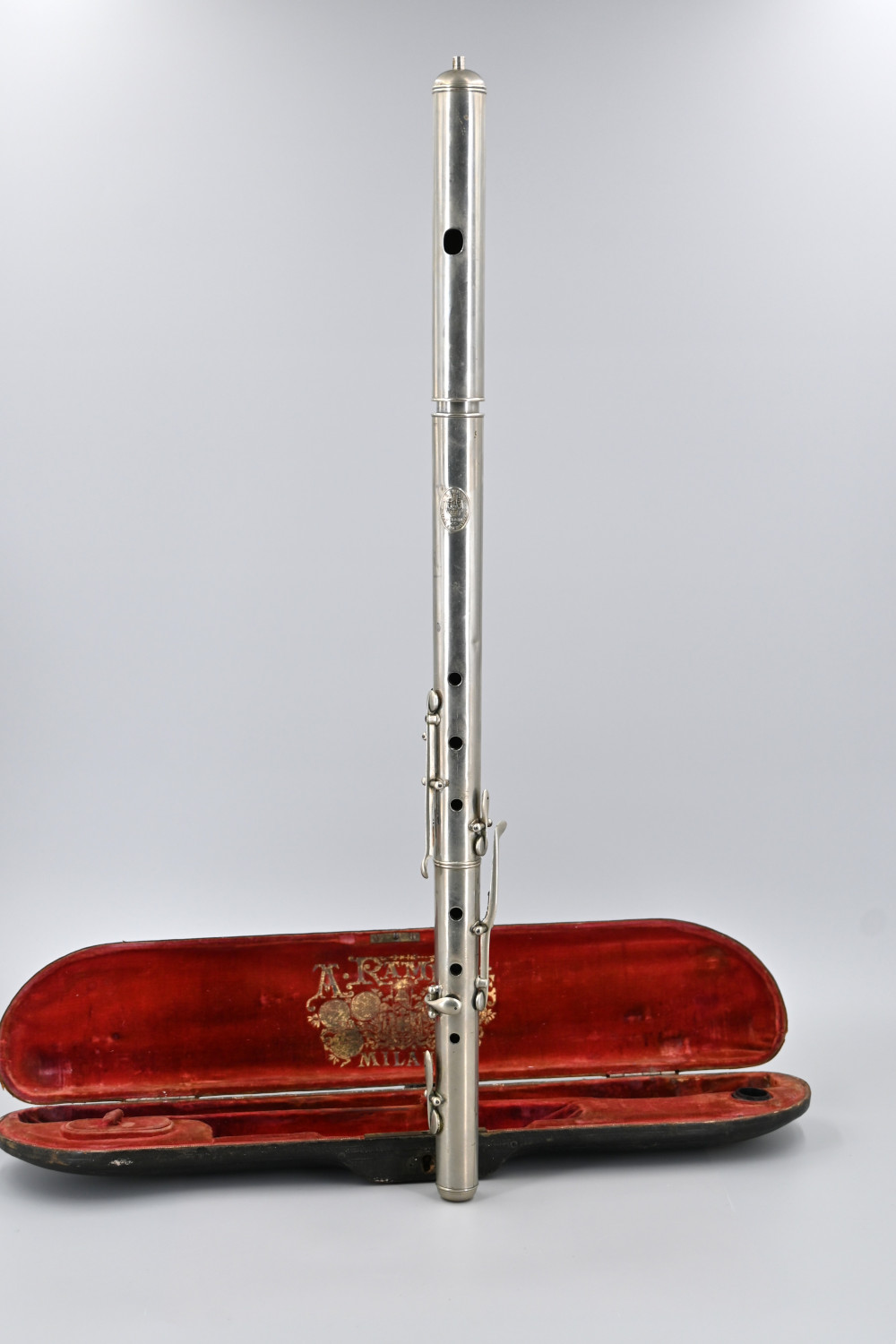 1288-Double-wall-flute with case-rampone-agostino-vm-collectables2