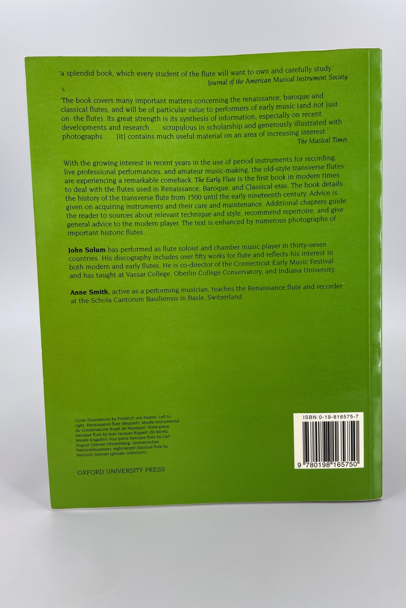 Used-book-The-Early-Flute-Solum-John-8