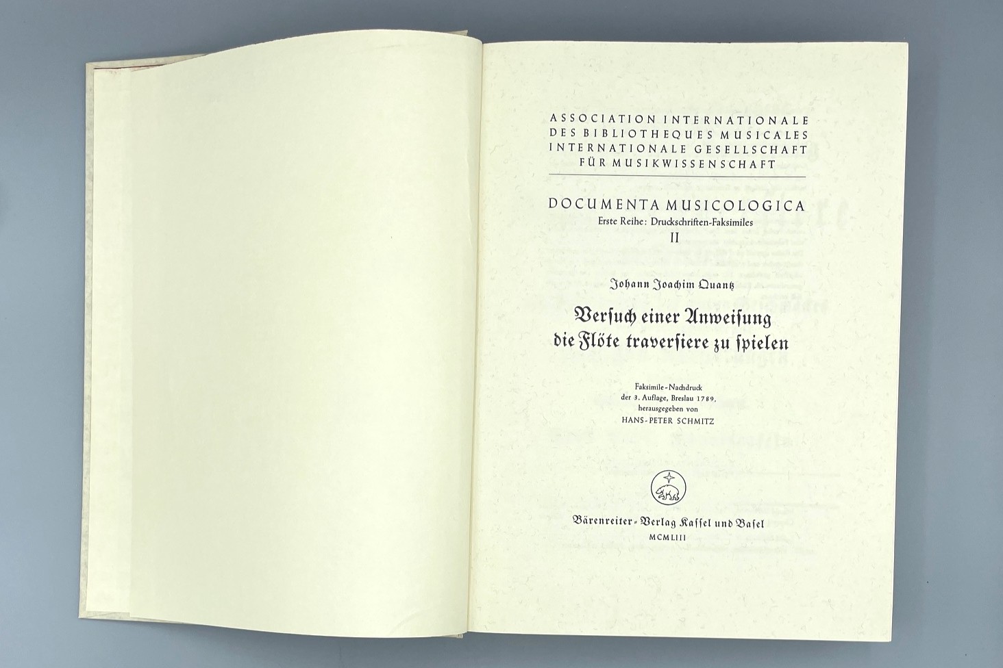 Used book-Versuch einer Anweisung die Flöte traversiere zu spielen – QUANTZ,Johann Joachim-2