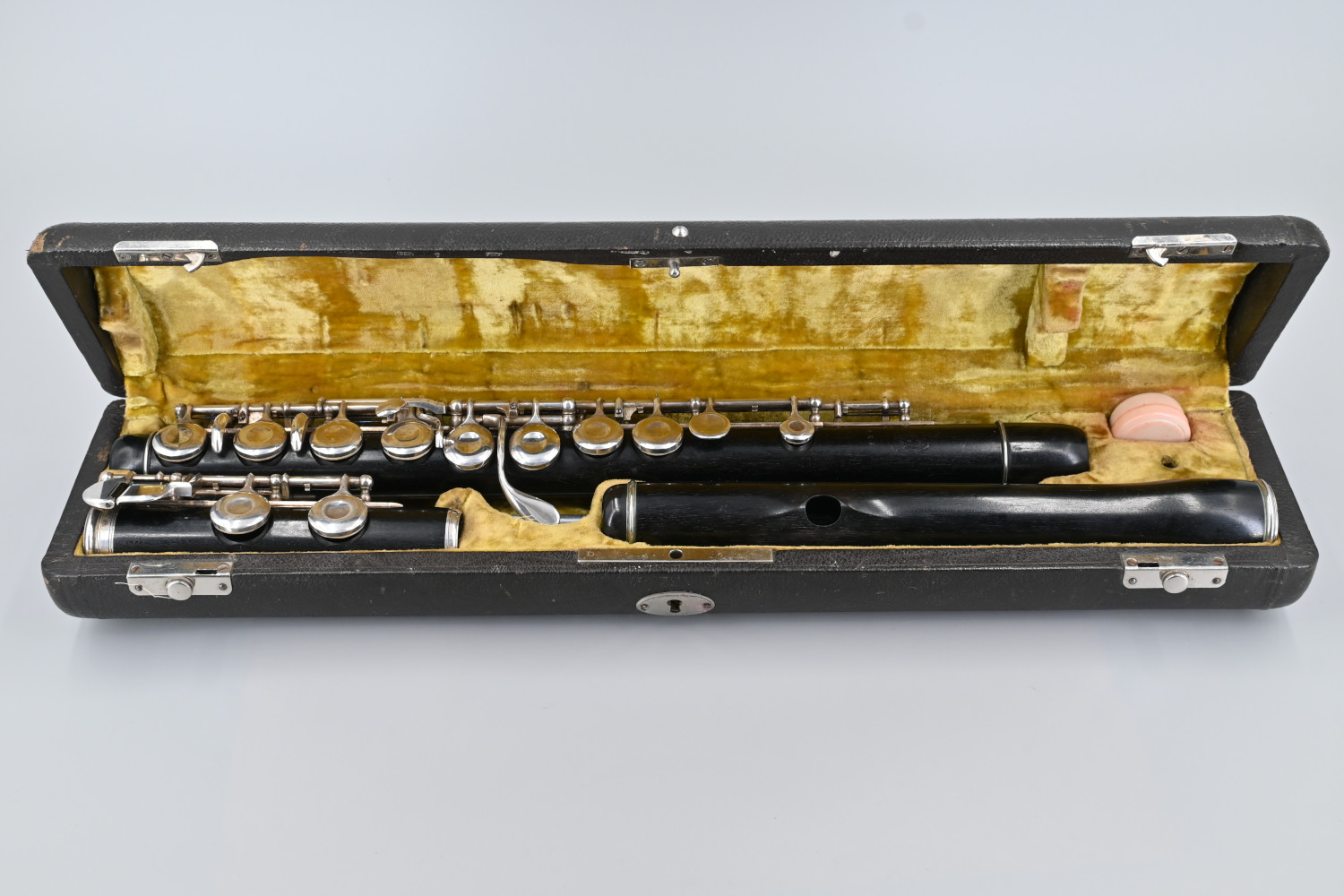 1307-Bergmanns- Silber-Boehm flute-vm-collectables10