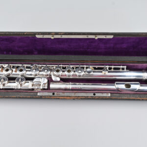 Silver-plated Louis Lot (Chambille) flute - Image 11