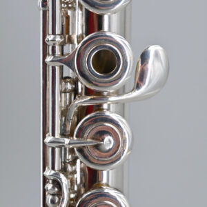 Silver-plated Louis Lot (Chambille) flute - Image 8