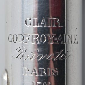 Solid silver flute – GODFROY AINÉ, Clair - Image 12