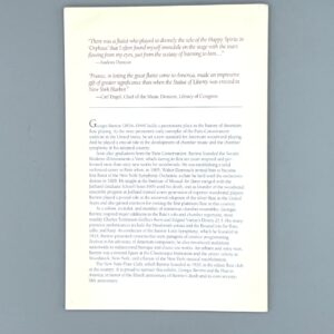 Used book – Georges Barrère and the Flute in America – TOFF, Nancy - Image 4