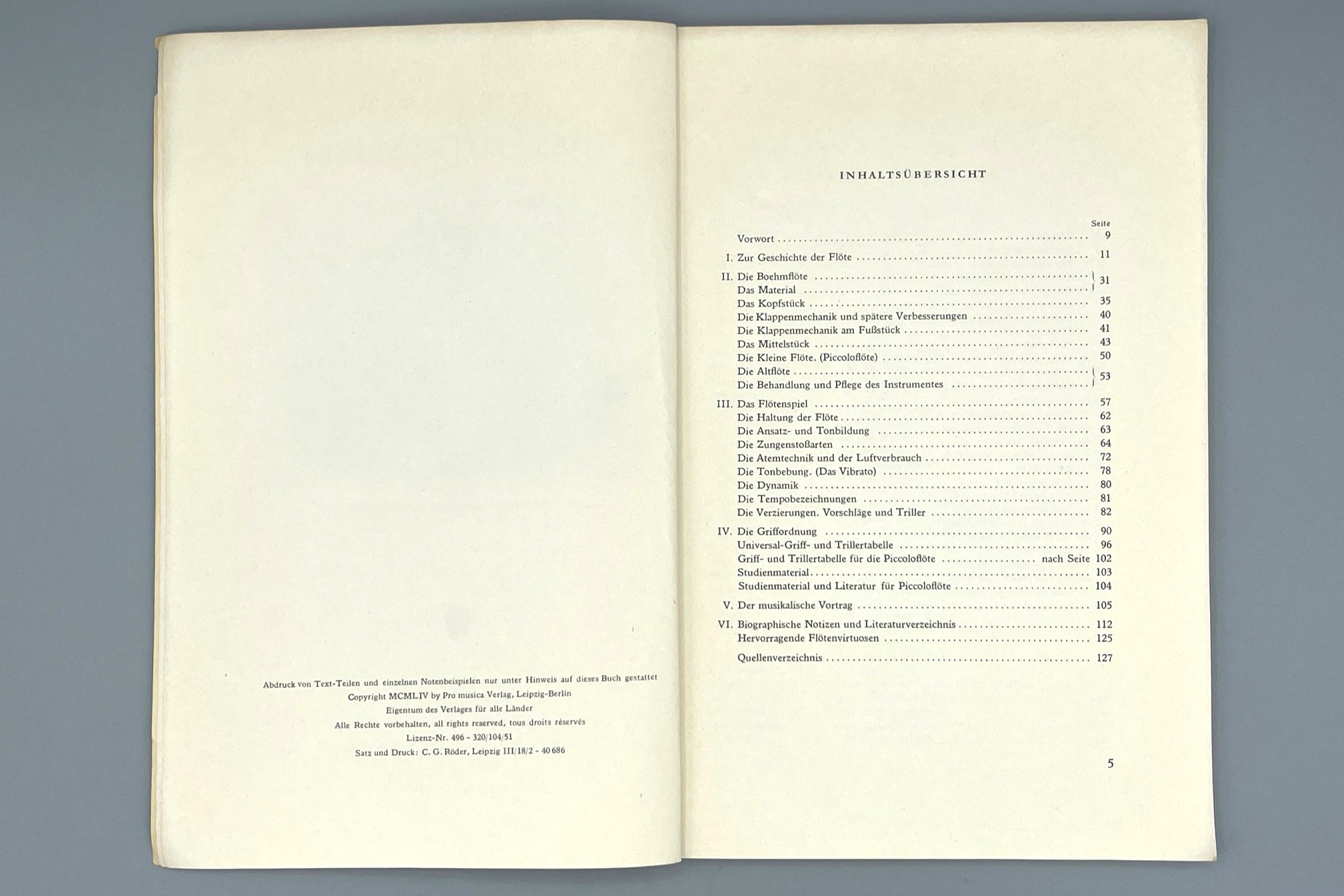 Used book – Die Kunst des Flötenspiels_3