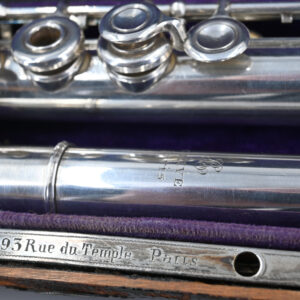 Solid silver flute – RIVE, Claude - Image 12