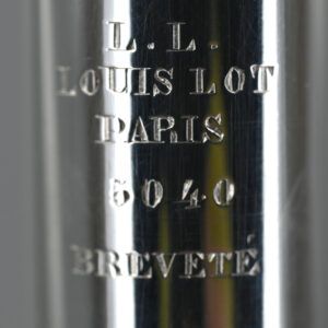 Solid silver flute – LOT, Louis (BARAT) - Image 12