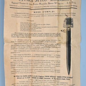 “Musica Stylo” – staff drawing device - Image 3