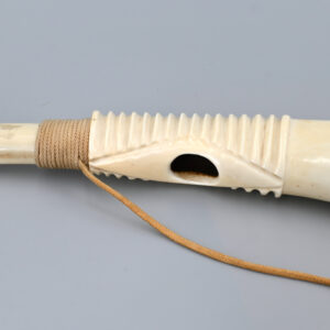 African ivory side-blown horn - Image 3