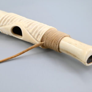 African ivory side-blown horn - Image 4