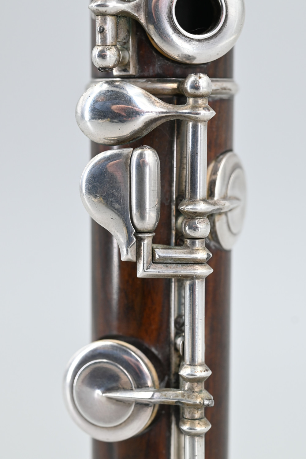 1353 Cylindrical wooden-flute-#656-Clair-Godfroy-Aine-vm-collectables9