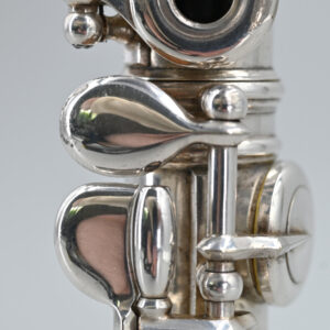 Silver-plated Louis Lot (Barat era) flute - Image 7
