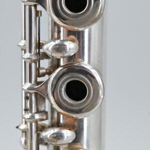 Silver-plated Louis Lot (Barat era) flute - Image 8
