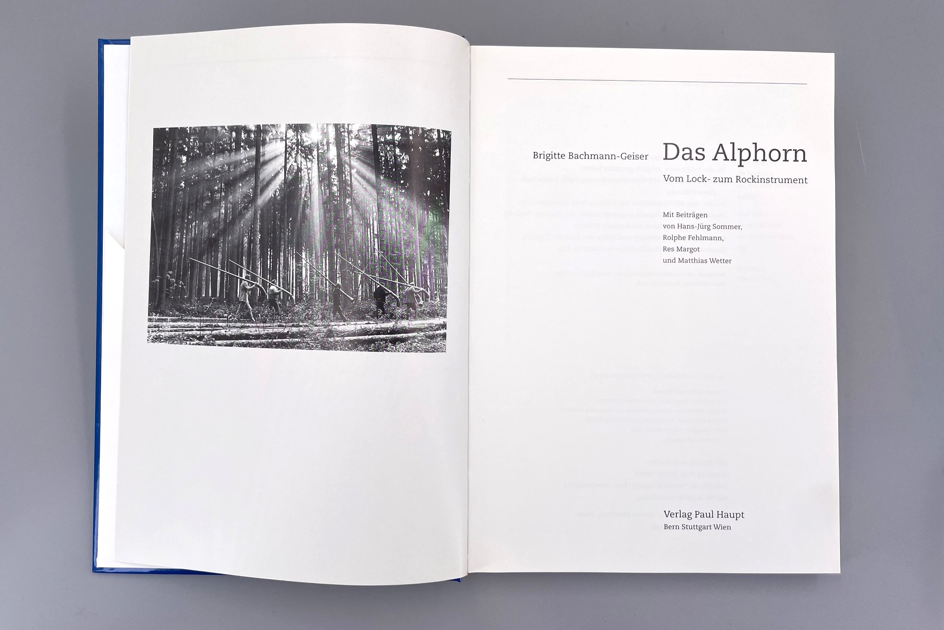 1355-Used-book-das-Alphorn-vm-collectables4
