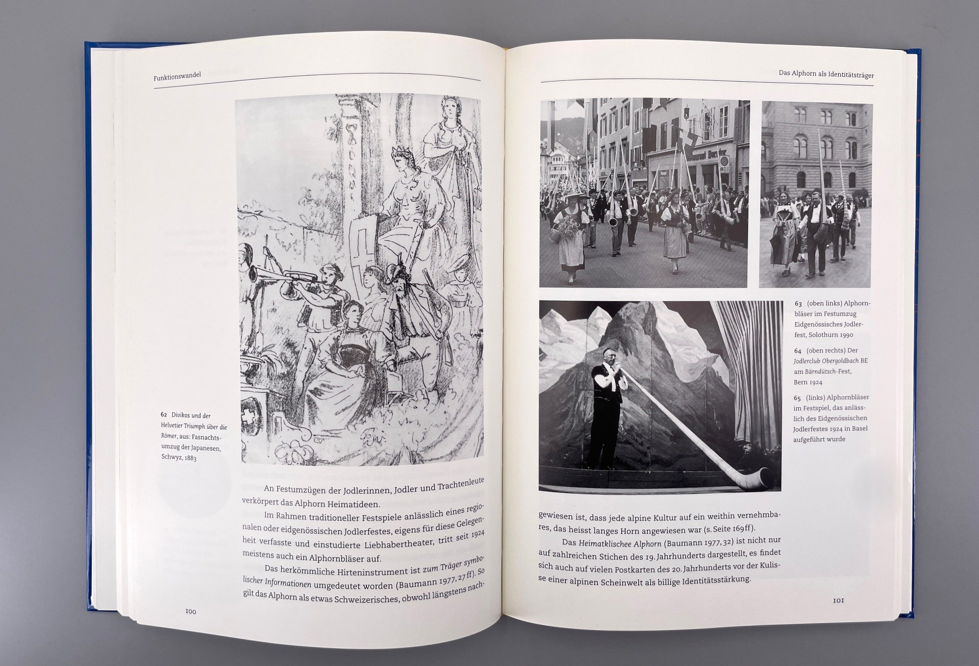 1355-Used-book-das-Alphorn-vm-collectables6