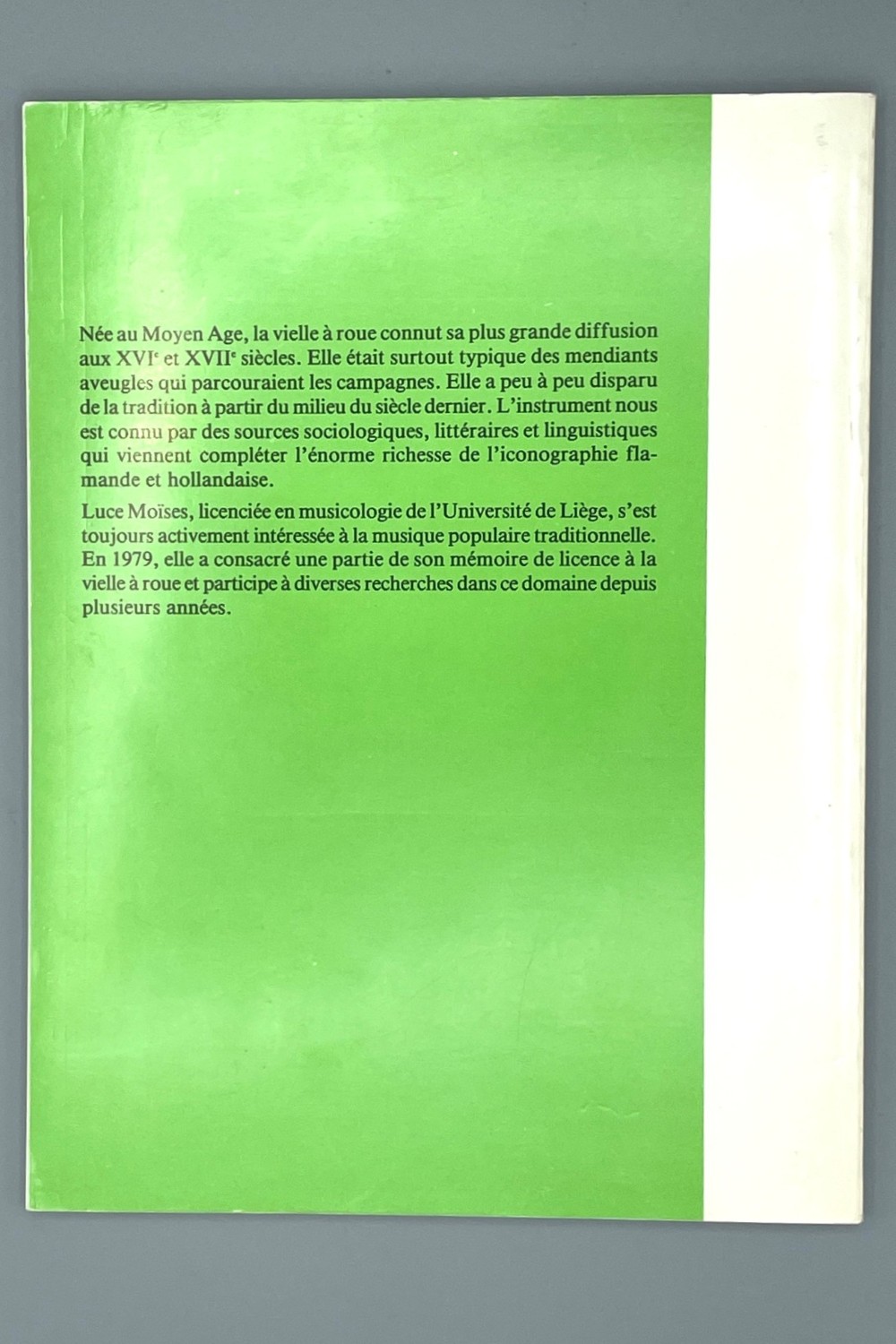 1366-Used-book-La vielle à roue-vm-collectables2