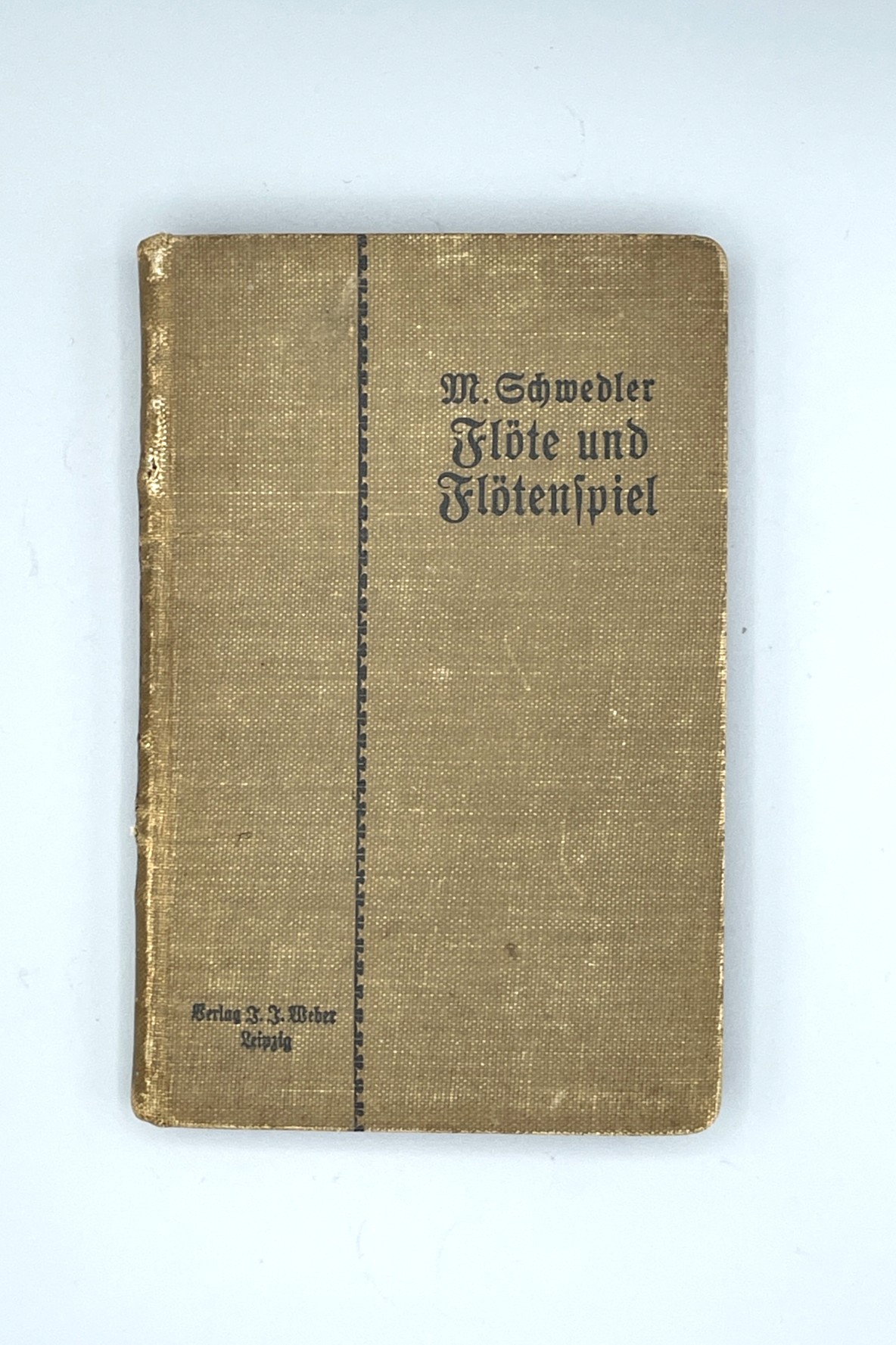 421-used-book-Flöte und Flötenspiel-1910-Maximilian Schwedler-1