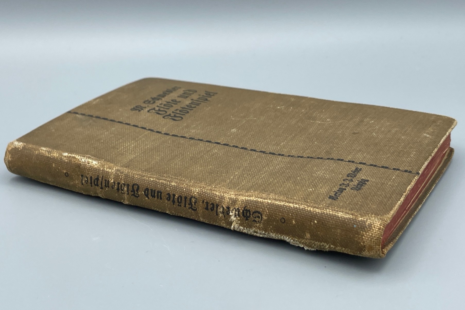 421-used-book-Flöte und Flötenspiel-1910-Maximilian Schwedler-2