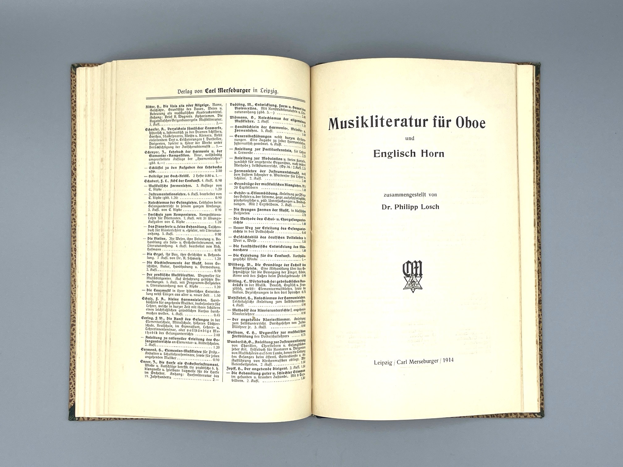 Used book – Die Oboe und die ihr verwandten Instrumente – BECHLER, Leo, RAHM, Bernhardt-7