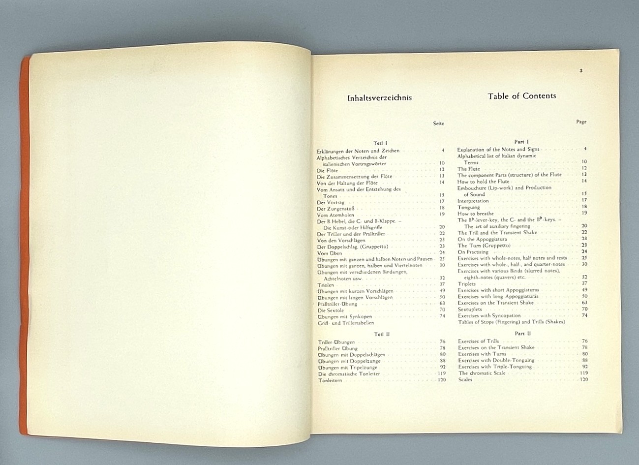 Used book Schule für Böhm-Flöte von Emil Prill 2